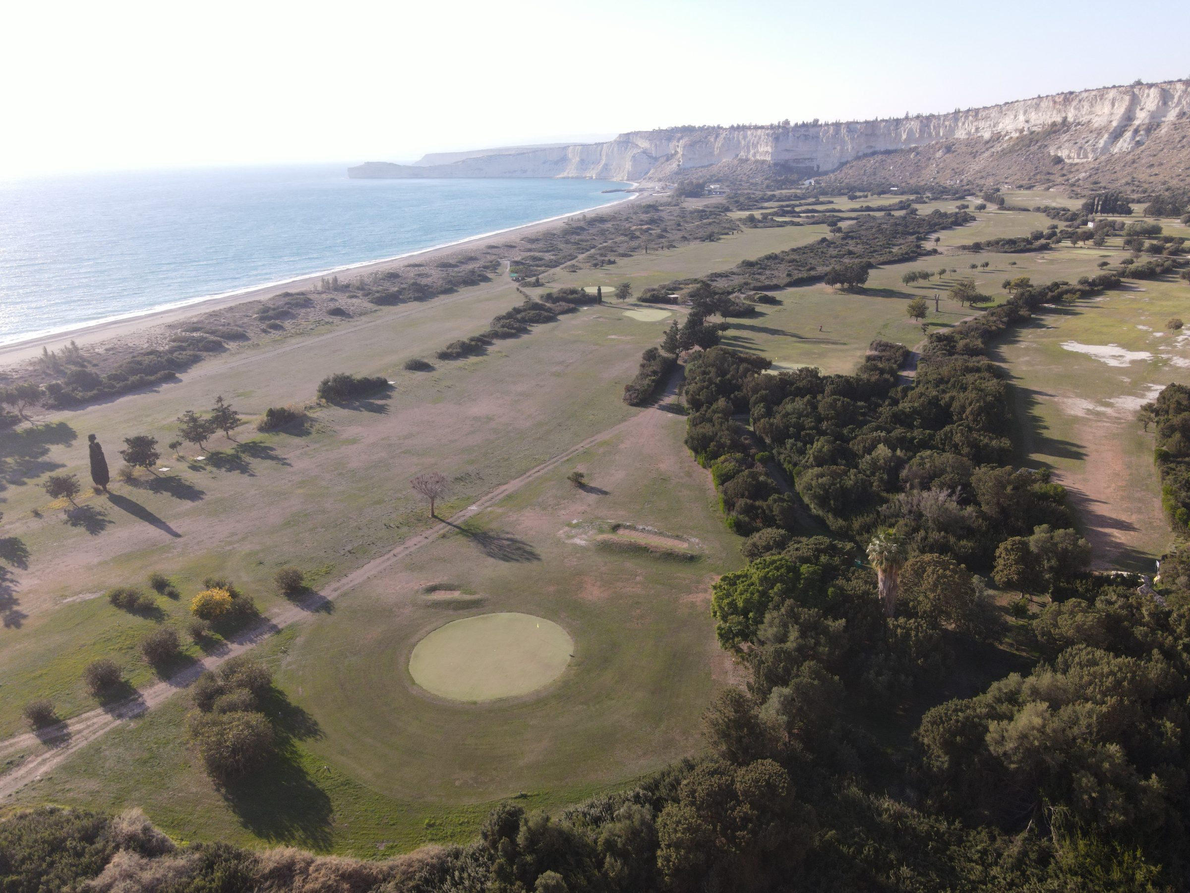 Fairways winding through Happy Valley